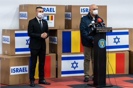 Israel a donat României 40 de concentratoare de oxigen / O echipă medicală va ajunge de asemenea în ţară 