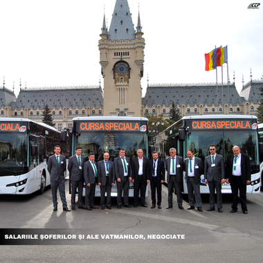 Iaşi: Protestul şoferilor de autobuze a luat sfârşit, activitatea fiind reluată treptat. Noi negocieri pentru majorarea salariilor sunt programate vineri