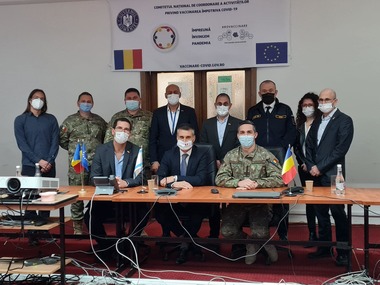 Delegaţie din Israel, în vizită la CNCAV: Discuţiile au generat noi idei pentru impulsionarea campaniei de vaccinare din România
