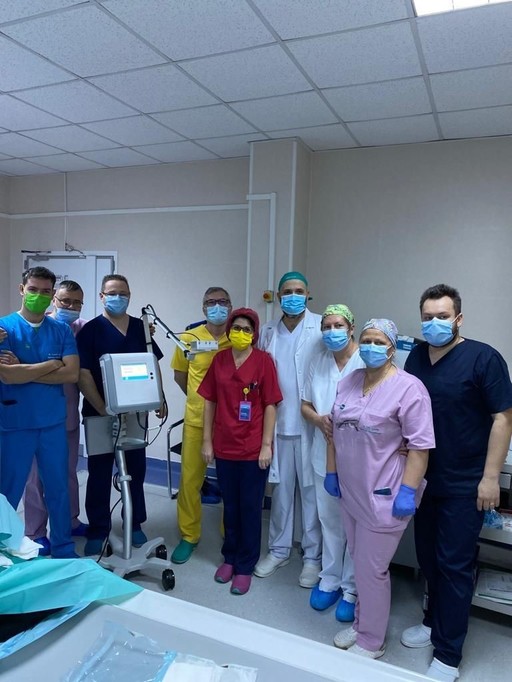 Tumoră hepatică eliminată prin topire, la un bărbat de 82 de ani / Operaţia s-a efectuat la Spitalul Judeţean Suceava şi este o premieră pentru această unitate medicală 