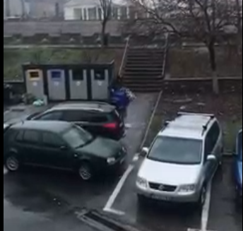 Râmnicu Vâlcea: Firmă amendată pentru aruncarea gunoiului pe jos, după ce un internaut a filmat scena şi a postat clipul pe Facebook - VIDEO