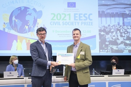 Asociaţia Ateliere Fără Frontiere, premiată de Comitetul Economic şi Social European pentru implicarea în acţiuni climatice