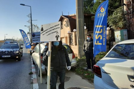 Sindicaliştii din cadrul companiei OMV Petrom anunţă proteste în stradă, în Capitală şi câteva mari oraşe