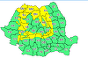 Meteorologii anunţă precipitaţii moderate, intensificări ale vântului şi polei, până duminică dimineaţă, în nordul, centrul şi vestul ţării / În Ajun de Crăciun este cod galben de ninsori însemnate şi viscol, în 24 de judeţe 