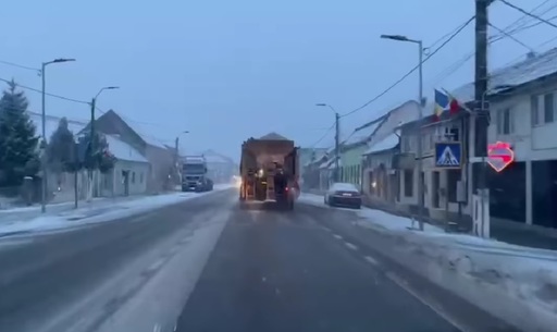 CNAIR: Se circulă pe toată reţeaua de drumuri naţionale şi autostrăzi din România. Nu sunt drumuri închise din cauza condiţiilor meteo