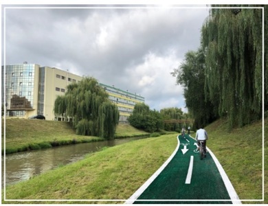 Primăria Sibiu a semnat contractul pentru amenajarea a peste 3,6 kilometri de piste de biciclete pe ambele maluri ale râului Cibin / Pistele vor lega cartierele oraşului, valoarea proiectului fiind de peste 34 de milioane de lei 