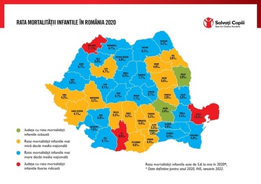 Salvaţi Copiii: Mortalitatea maternă s-a dublat în ultimii doi ani. 18 mame au murit la naştere în 2018, 20 în 2019 şi 32 în 2020
