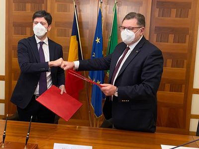 Memorandum de colaborare în domeniul Sănătăţii între România şi Italia, semnat, la Roma, de miniştrii de resort