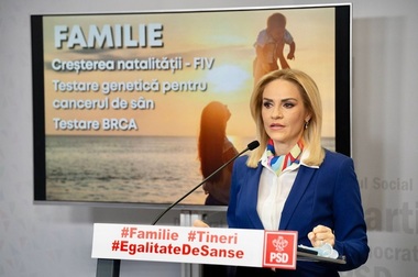 Ministerul Familiei pune în dezbatere publică proiectul privind sprijin financiar pentru fertilizarea in vitro. Vârsta beneficiarelor, crescută la 45 de ani

