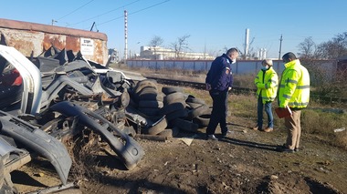Amenzi de peste 1,1 milioane de lei date de Garda Naţională de Mediu după controale la 437 de service-uri auto, pentru nereguli legate de gestionarea deşeurilor şi depozitarea diferitelor categorii de piese