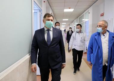 Un prim tronson al Pavilionului 5 de la Institutul Matei Balş, afectat de incendiul din ianuarie 2021, a fost redeschis. Primii pacienţi pot fi internaţi aici începând de joi - FOTO