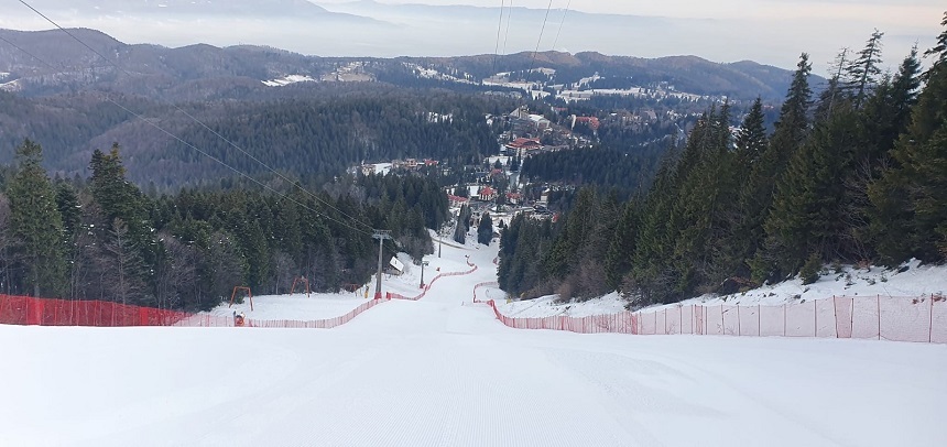 Braşov: Pârtia Subteleferic va fi închisă turiştilor, începând de sâmbătă, întrucât în staţiune se desfăşoară mai  multe competiţii de schi
