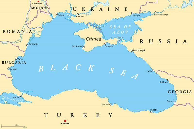 Ministerul Apărării: O navă militară rusă care se află în apele internaţionale ale Mării Negre, în afara Zonei Economice Exclusive a României, deviază sau opreşte navele comerciale aflate în marş către porturile ucrainene 