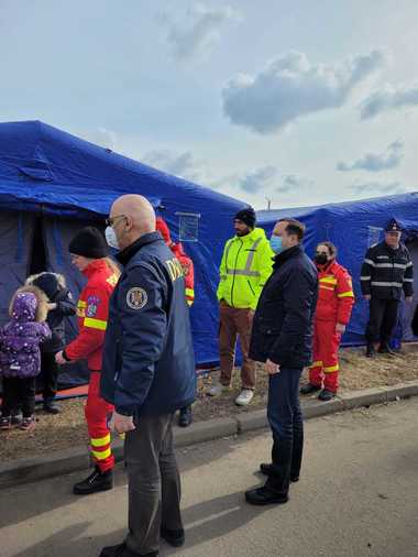 Arafat estimează o creştere a numărului de refugiaţi din Ucraina / Peste 400.000 de locuri de cazare identificate de autorităţi 