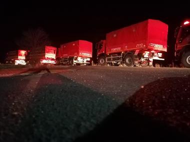 Guvernul anunţă că un nou transport cu medicamente, materiale sanitare, truse de urgenţă şi alte produse de strictă necesitate au fost trimise în Ucraina