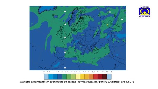Guvernul României: Noile date puse la dispoziţie în această dimineaţă indică valori normale ale concentraţiilor de monoxid de carbon pentru perioada următoare / Datele contrazic speculaţiile cu privire la existenţa unui nor toxic deasupra României