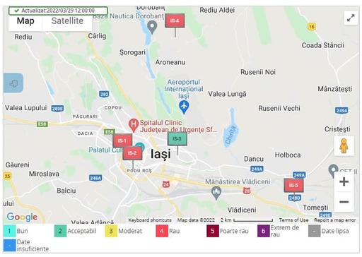Prefectul de Iaşi anunţă depăşiri la indicatorii care măsoară calitatea aerului în municipiu: Trebuie intervenit. Garda de Mediu va verifica inclusiv şantierele    