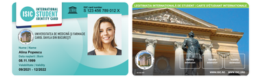 Legitimaţiile studenţilor de la Universitatea de Medicină şi Farmacie "Carol Davila", parte dintr-un proiect UNESCO, vor fi recunoscute în peste 130 de ţări / Studenţii vor avea parte de reduceri şi beneficii care pot ajunge şi la 7.000 de lei pe an 