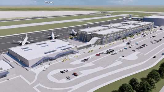 A fost finalizată procedura de achiziţie pentru modernizarea Aeroportului Iaşi. Câştigătoare este firma Strabag, iar investiţia presupune construirea unui nou terminal, de trei ori mai mare decât cel actual