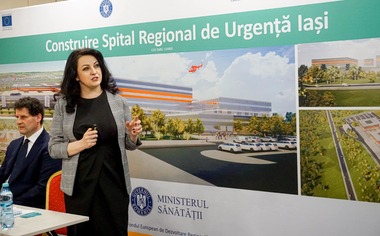 A fost lansat proiectul privind construcţia Spitalului Regional de Urgenţe Iaşi. Noua unitate medicală va avea şapte etaje, 850 de paturi şi 18 săli de operaţii