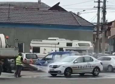 Sindicatul Europol afirmă că, după doi ani de demersuri, IPJ Timiş a achiziţionat servicii de spălătorie pentru autospeciale/ Avem doar 5 din 41 de IPJ-uri unde există servicii de spălare şi igienizare a autospecialelor de poliţie