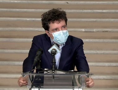 Nicuşor Dan: Podul Basarab nu a avut recepţia terminată la finalizarea lucrărilor/ Lucrările trebuie să le facem noi, nu se mai pune problema să beneficiem de garanţie