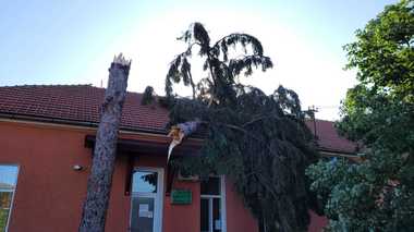 IGSU: Efecte ale furtunilor în 15 localităţi din cinci judeţe/ La Timişoara, două TIR-uri au fost răsturnate de vântul puternic, şoferii fiind prinşi în cabine/ Nu sunt victime