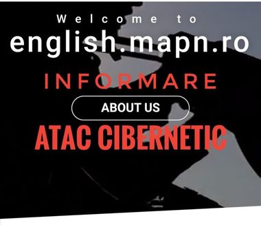 Atac cibernetic de tip DDOS asupra versiunii în limba engleză a site-ului MApN, respins de specialiştii Comandamentului Apărării Cibernetice din minister