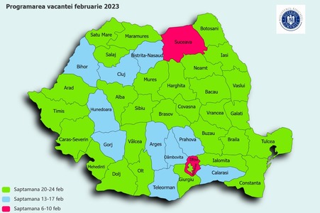 Treizeci de judeţe au decis ca vacanţa din luna februarie să fie în ultima săptămână, iar zece în cea de-a treia săptămână - ministrul Educaţiei / Când au vacanţă elevii din Bucureşti 