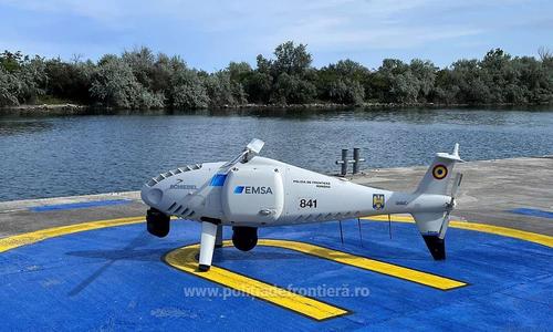 Poliţia de Frontieră anunţă reactivarea sistemului de supraveghere a frontierei de stat cu drone de tip elicopter, la Marea Neagră 