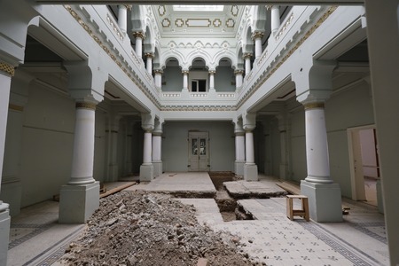 Clădirea Bibliotecii Judeţene "Vasile Voiculescu" din Buzău, monument istoric, va fi restaurată şi modernizată cu fonduri europene de 4 milioane de euro - FOTO