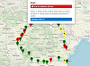 Aglomeraţie în zece puncte de trecere a frontierei pentru camioanele care ies din ţară. La Siret, timpul de aşteptare pentru TIR-urile care intră în Ucraina ajunge la 10 ore
