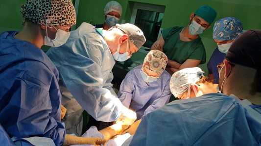 A zecea prelevare de organe, la Spitalul Clinic Judeţean de Urgenţă Târgu Mureş  