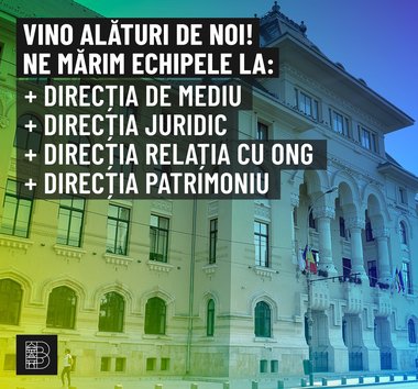 Primăria Capitalei face angajări în mai multe departamente  