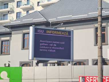 ISU transmite recomandări pentru bucureşteni, în contextul atenţionării meteorologice Cod galben de caniculă, care a fost emisă de ANM pentru acest weekend
