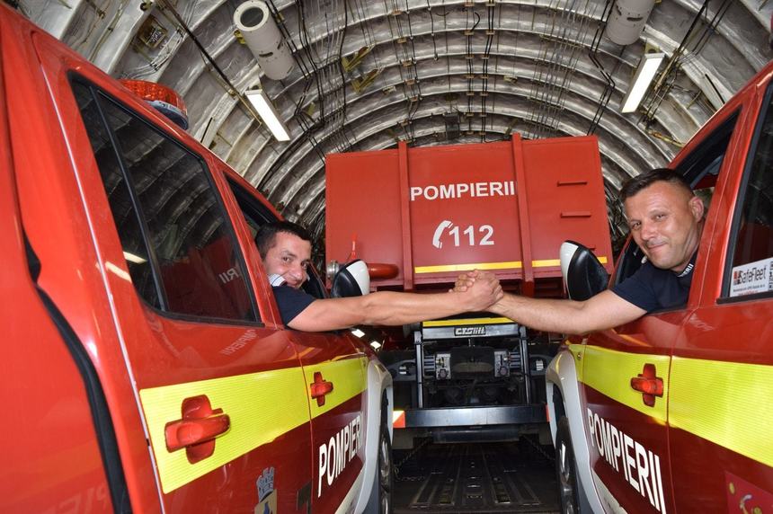 Modulul de intervenţie din România, pregătit să intervină pentru stingerea incendiilor din Franţa 