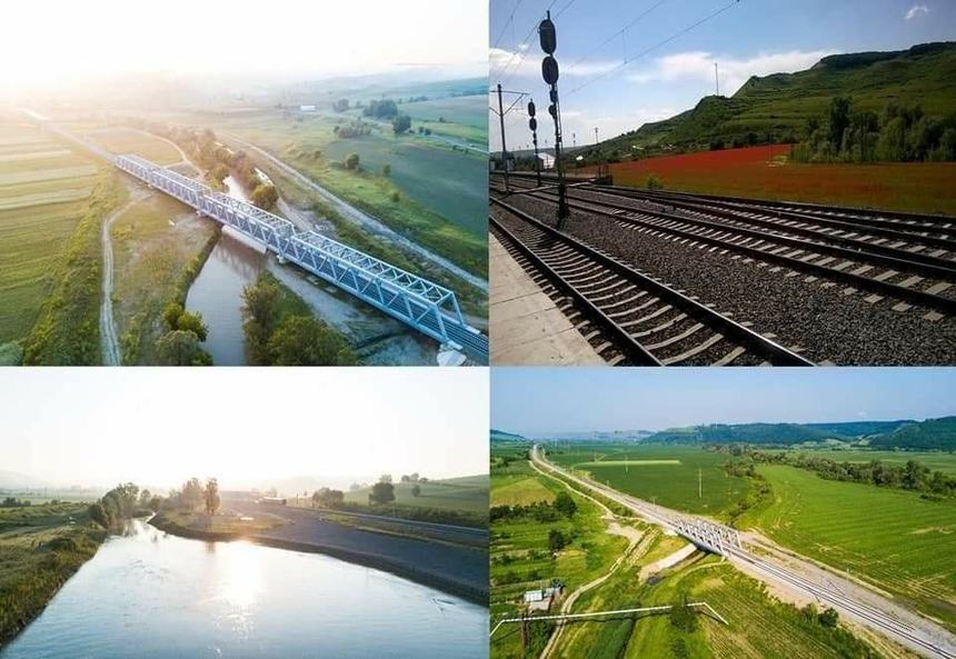 Grindeanu: Toate cele 4 loturi ale tronsonului de cale ferată Caransebeş - Timişoara – Arad (162,19 km) au constructori desemnaţi / Valoarea modernizării celor 54,13 km se ridică la 1,916 miliarde de lei 