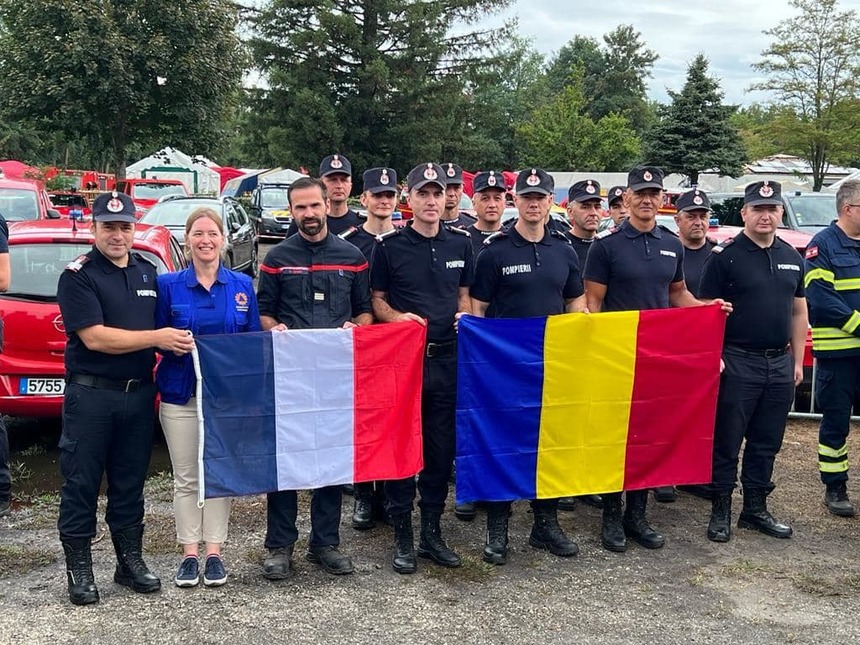 Lucian Bode: Misiunea de sprijin pe care România a oferit-o autorităţilor franceze în lupta cu incendiile de vegetaţie s-a încheiat cu bine / Mesaj pentru cei 77 de pompieri: Ne-aţi făcut mândri prin tot ceea ce aţi realizat 