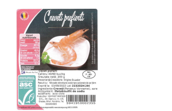 Loturi de creveţi prefierţi proveniţi din Franţa, retrase de la vânzare din cauza prezenţei unei bacterii care poate provoca probleme digestive