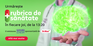 "Rubrica de sănătate", în fiecare joi, de la 13.20, pe Profit News şi live pe profit.ro
