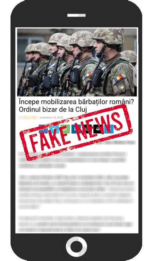 Ministerul Apărării avertizează asupra faptului că revin speculaţiile nefondate cu privire la aşa-zise "pregătiri pentru mobilizarea rezerviştilor" / Instituţia infirmă semnificaţiile unui document atribuit Direcţiei de Sănătate Publică Cluj  