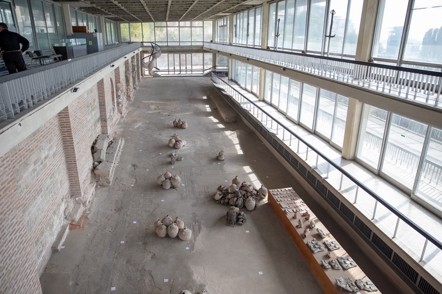 Constanţa: Încep lucrările la Edificiul Roman cu Mozaic. Valoarea proiectului este de aproape 10 milioane de lei, fără TVA - FOTO
