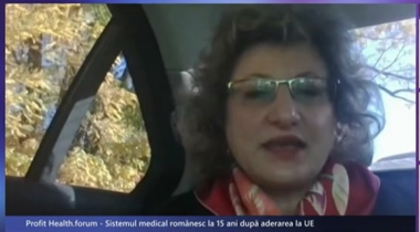 Profit Health.forum - Loreta Păun, consilier prezidenţial: Sistemul de sănătate a beneficiat de pe urma aderării la UE, dar a şi pierdut mulţi medici şi asistente. PNRR aduce reformă