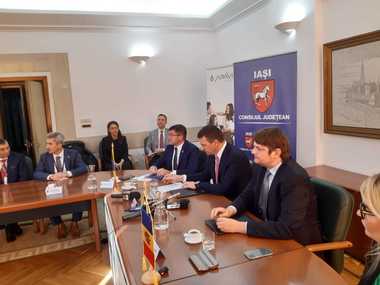 Peste 250.000 de cetăţeni din Republica Moldova vor primi din luna decembrie apă potabilă prin intermediul ApaVital Iaşi / Andrei Spînu, vicepremier Republica Moldova: România este partenerul nostru de suflet 