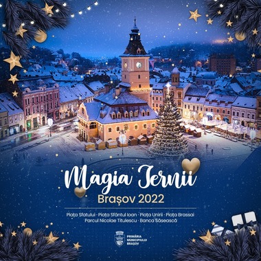 Braşov: Autorităţile extind iluminatul festiv, însă anunţă că între orele 1:00 şi 6:00 acesta va fi oprit pe bulevardele mari şi va fi redus în zona centrală. Ţinta este reducerea cu 41% a consumului de energie

