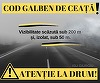 Trei atenţionări nowcasting de ceaţă, valabile duminică seară pentru 12 judeţe