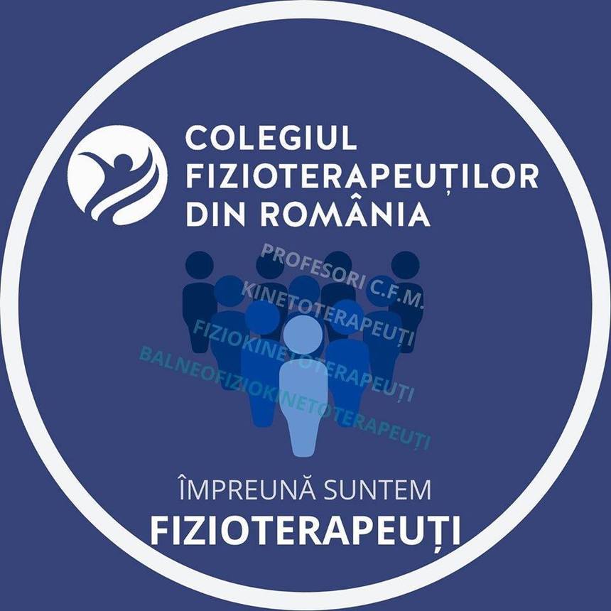 Colegiul Fizioterapeuţilor din România critică un proiect de hotărâre care vizează excluderea unor servicii de fizioterapie din lista celor conexe actului medical