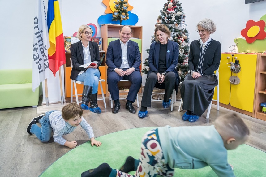 PMB, Centrul Step bu Step şi UNICEF  au lansat PrimoHUB, un nou centru de joacă, învăţare şi parenting pentru copiii români şi ucraineni