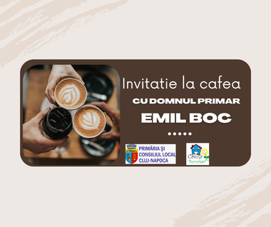 Un bărbat a oferit 9.000 de lei pentru a bea o cafea cu primarul din Cluj-Napoca, în cadrul unui eveniment caritabil / Ce obiecte s-au licitat  - VIDEO