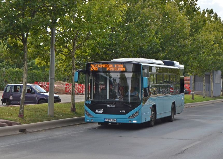 Mai multe linii de autobuze vor circula, de joi, pe trasee modificate, ca urmare a unor restricţii în traficul rutier pe Bulevardul Theodor Pallady